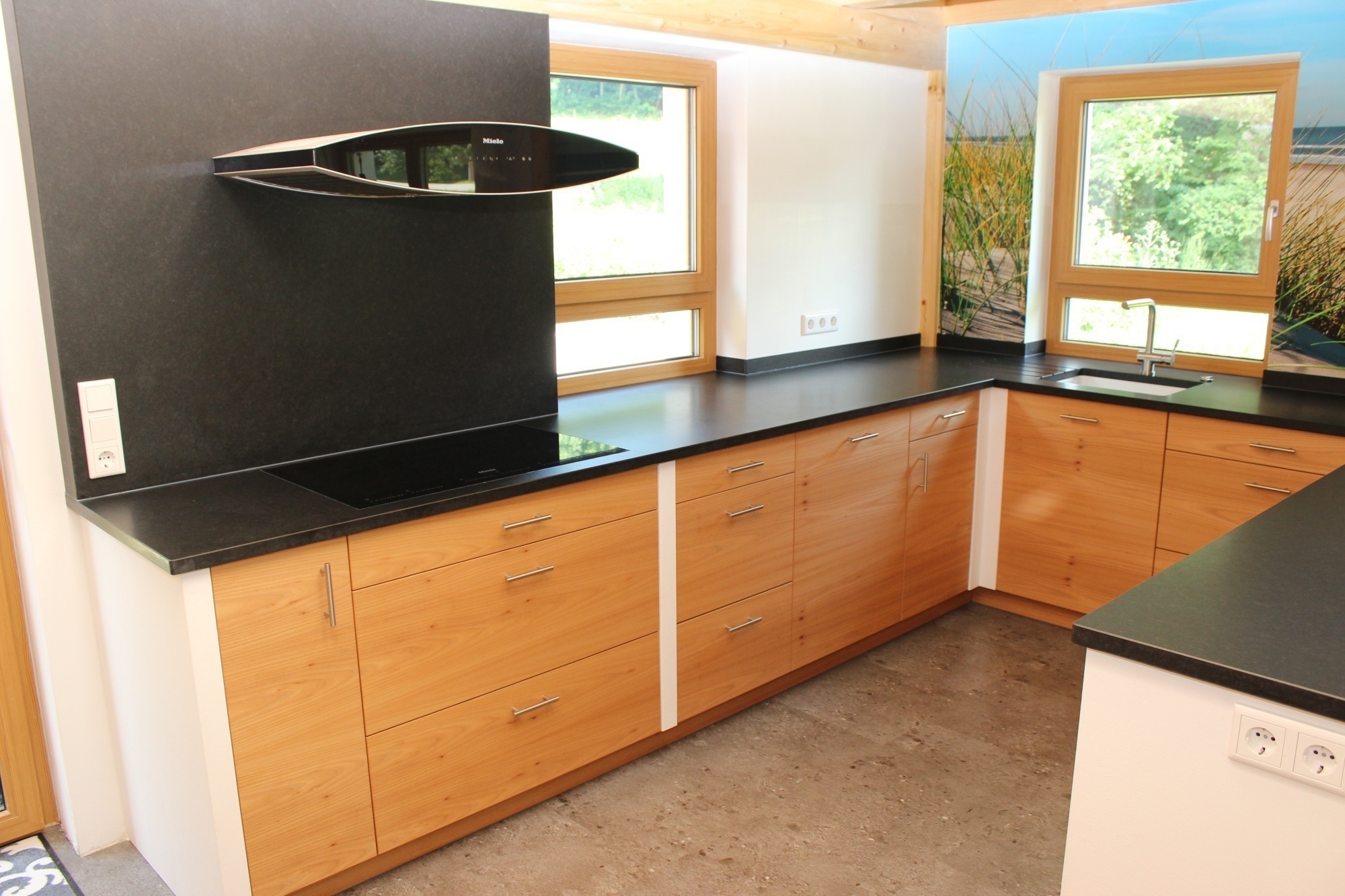 Küche mit maritimem Flair