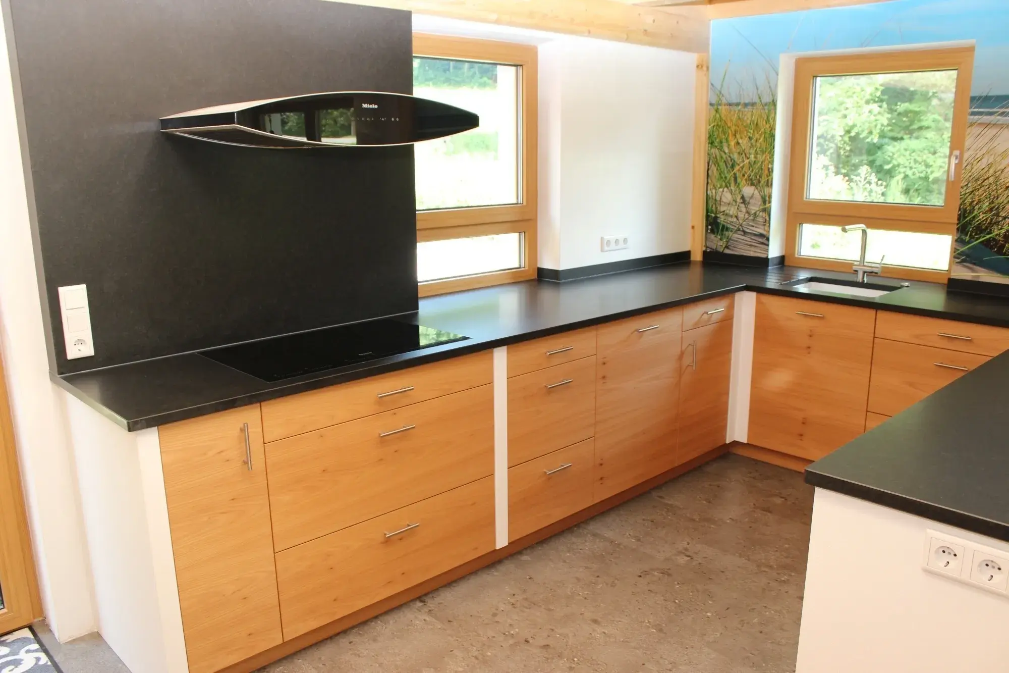 Küche mit maritimem Flair